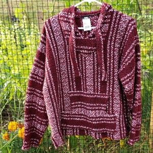 Hippie Baja "Drug Rug" Hoodie Sweater